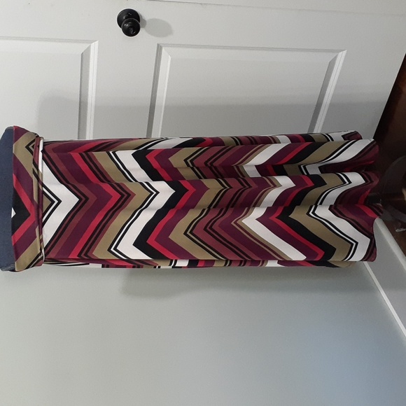 Zac & Rachel geometric stretch maxi skirt Size L - Picture 1 of 7